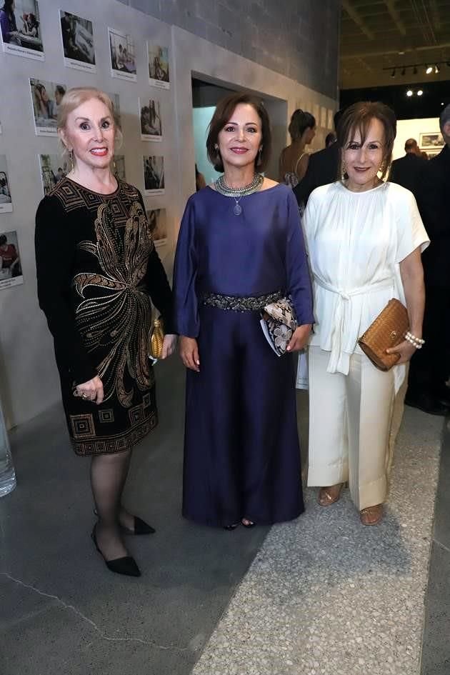 Lucila Araico, Beatriz de la Torre y Adriana Tijerina