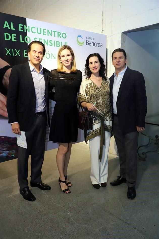 Ernesto Meyer, Laura Mestre, Teresa Páez y Alejandro Ortiz