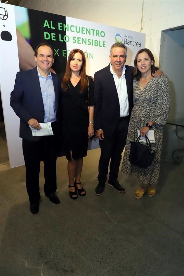 Jorge Hinojosa, Cinthia Marcos, Melquiades Guzman y Sofía Hinojosa