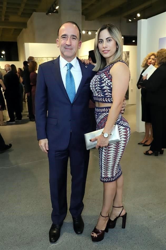 Eugenio López Clariond y Mayela Gayol