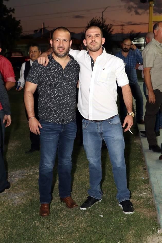 Marco Ortiz y Hugo Villarreal