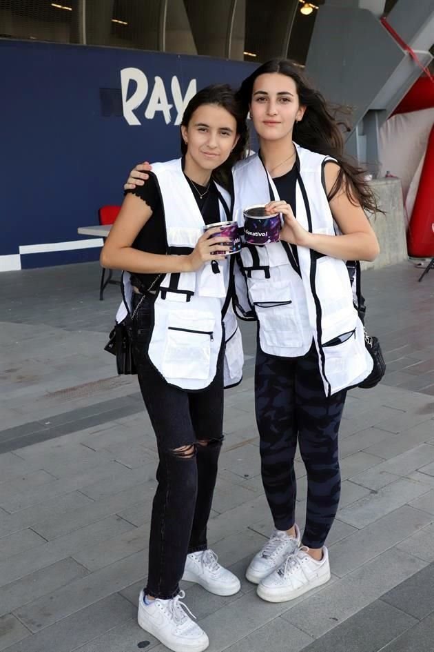 Maria Fernanda Garza y Nicole Franco