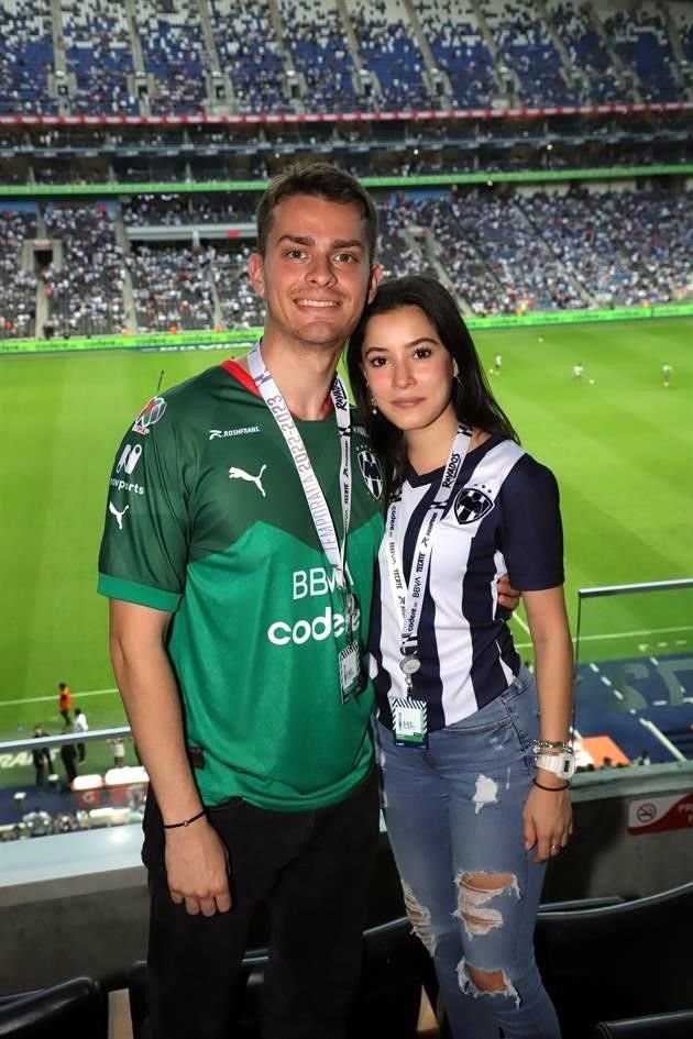 Daniel Marchand y Cordelia Alanís