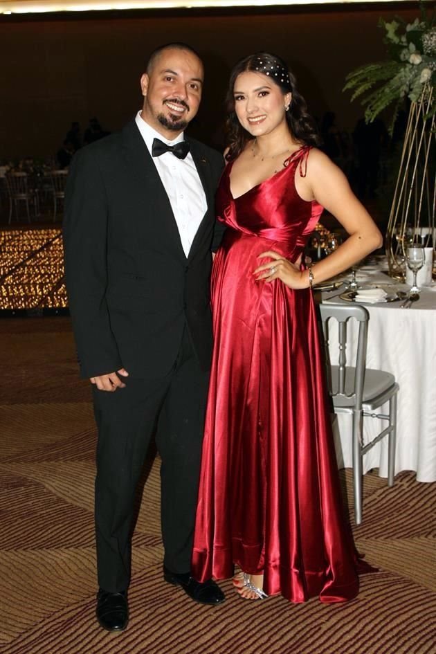Juan Garza y Samantha Saldívar