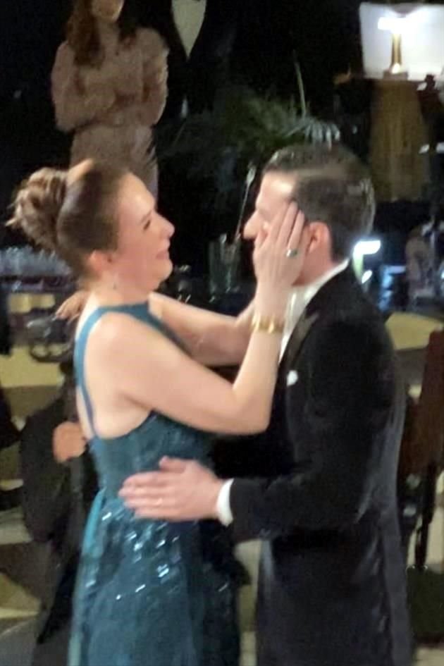 Bernardo con su mamá Teté López de Jaime