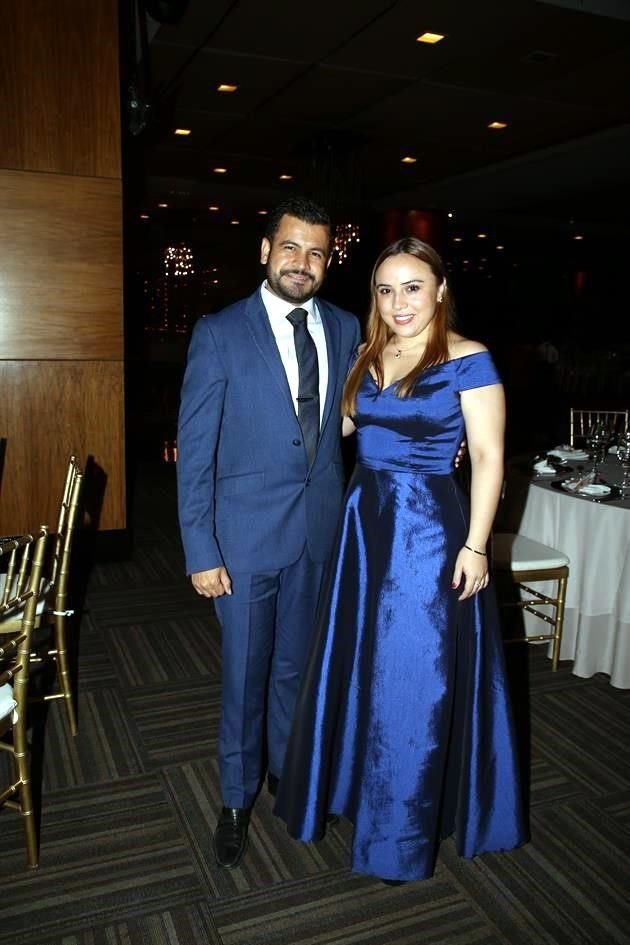 Francisco del Ángel y Angie Lince Arias