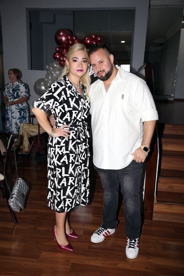 Karla Cadena y Fernando Sánchez Cavazos