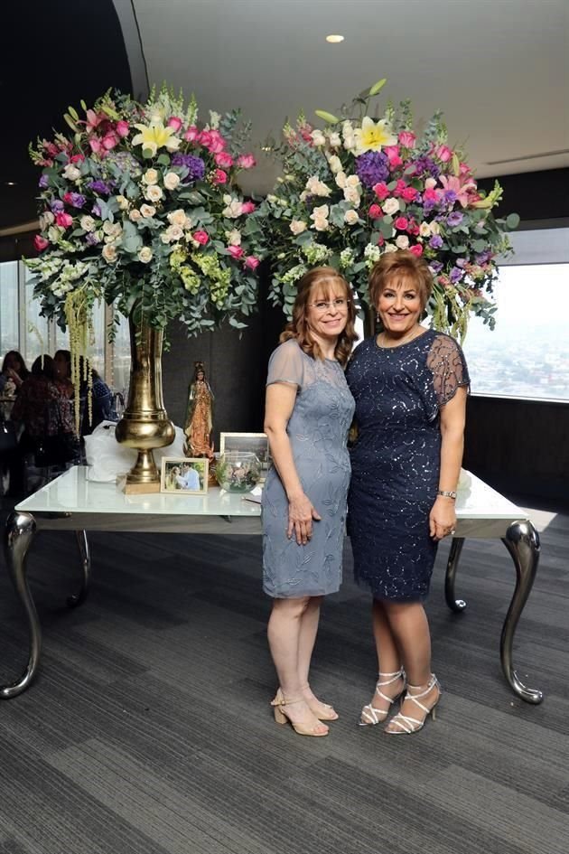Myrna García de Ramos y Sandra Garza de Villarreal