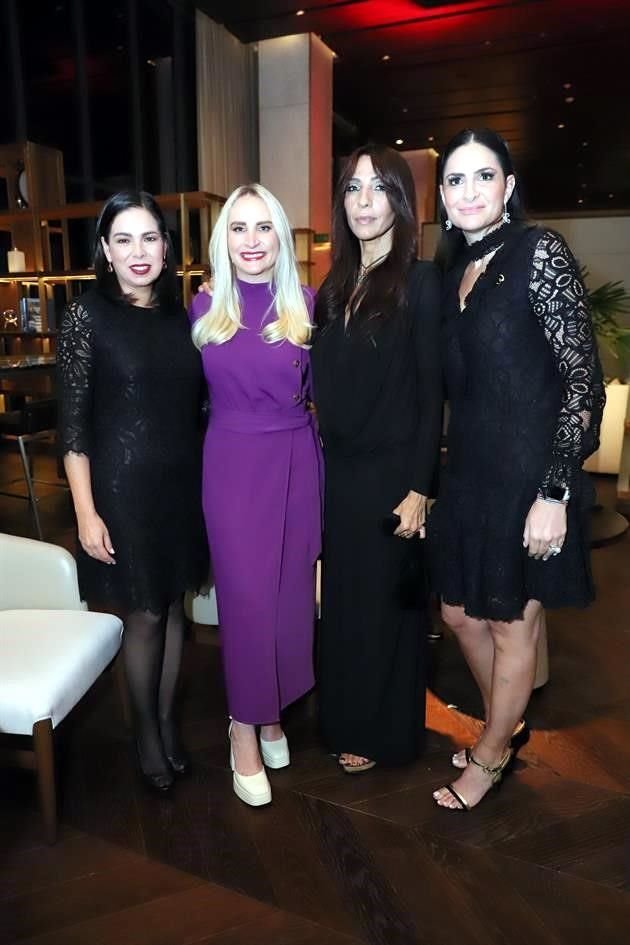 Gabriela Riveros, Susy Cueto, Cinthia Serur y Yeni Benabid