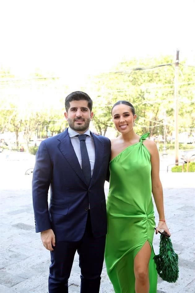 Luis Gaxiola y María Andrea Hernández