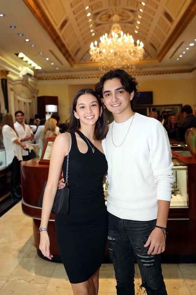 Natalia Pérez y Sebastián Arizpe