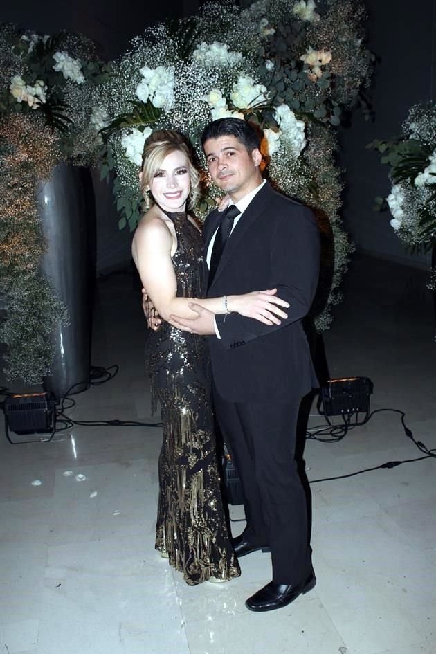 Myriam Zamora y Juan Enrique Garza