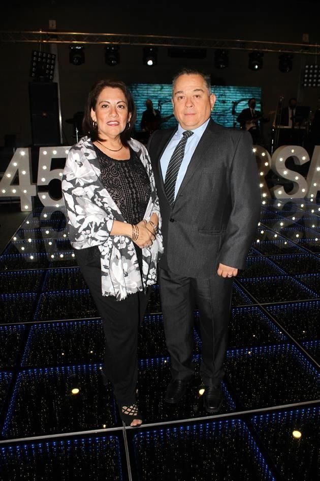 Mary Carmen Ramírez y Manuel Sánchez