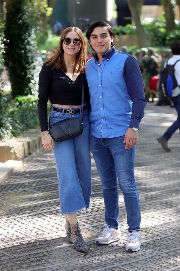 Katia Treviño y Diego Riaño