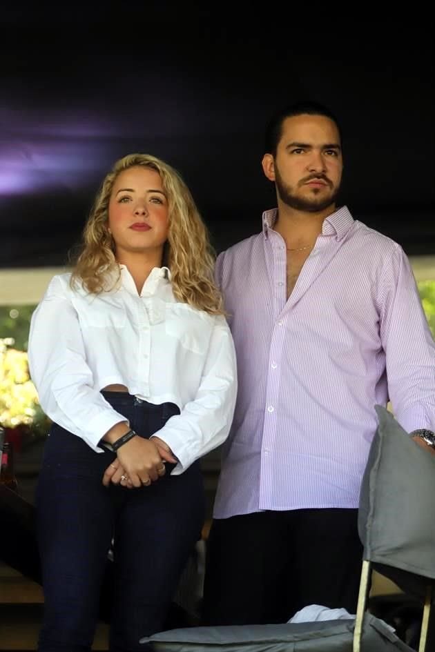 Jimena Villarreal y Raúl de la Garza