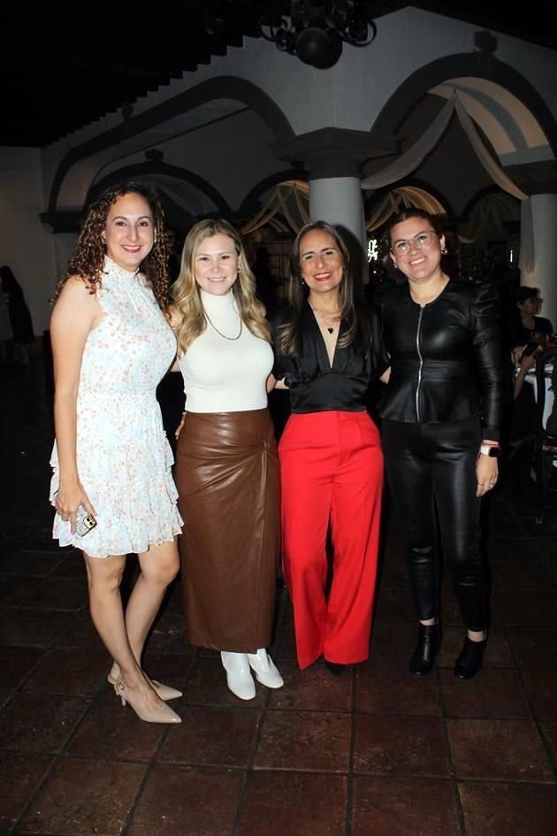 Liliana Romo, Ana Gaby Arreola, Gaby Rodríguez y Wendy Cordero