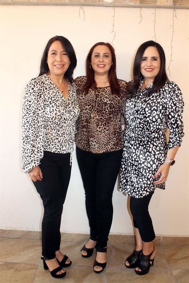 Claudia Garrido, Sylvia Lozano y Emilia Mata