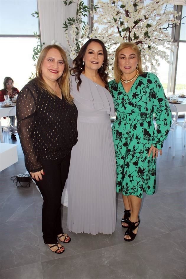 Blanca Gallegos, Blanca Fortozo de Gallardo y Rebeca Bueno