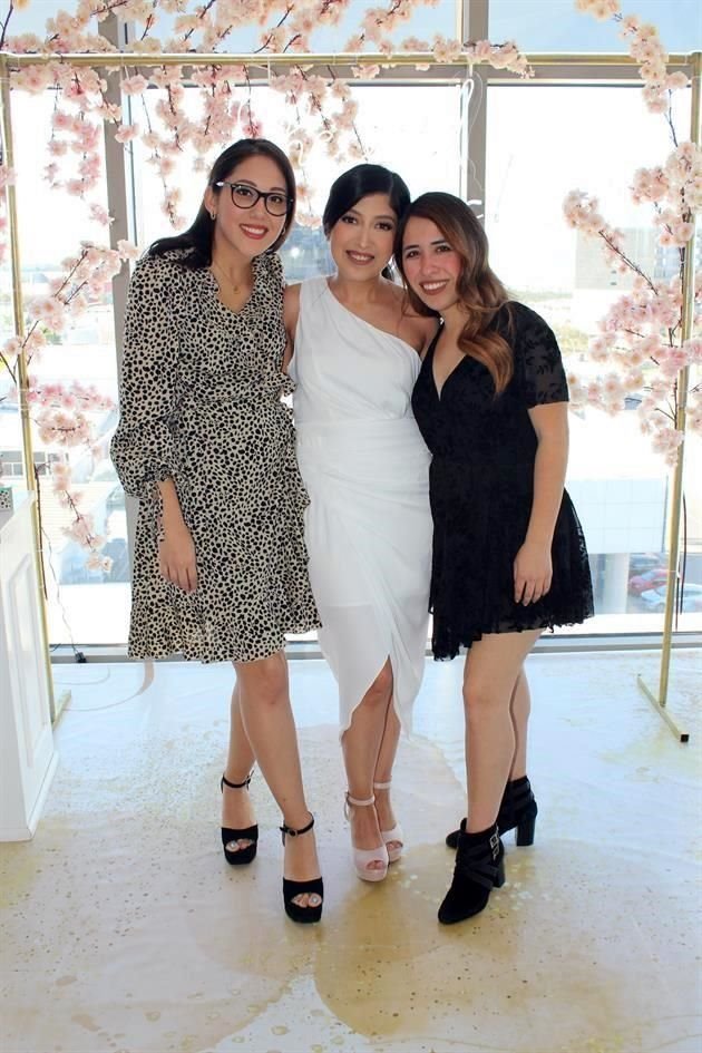 Andrea Hernández, Cinthia Luevano y Karen López