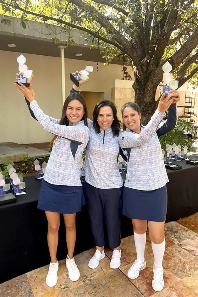 Mónica Delgado, Sandra Cavazos y Brenda García