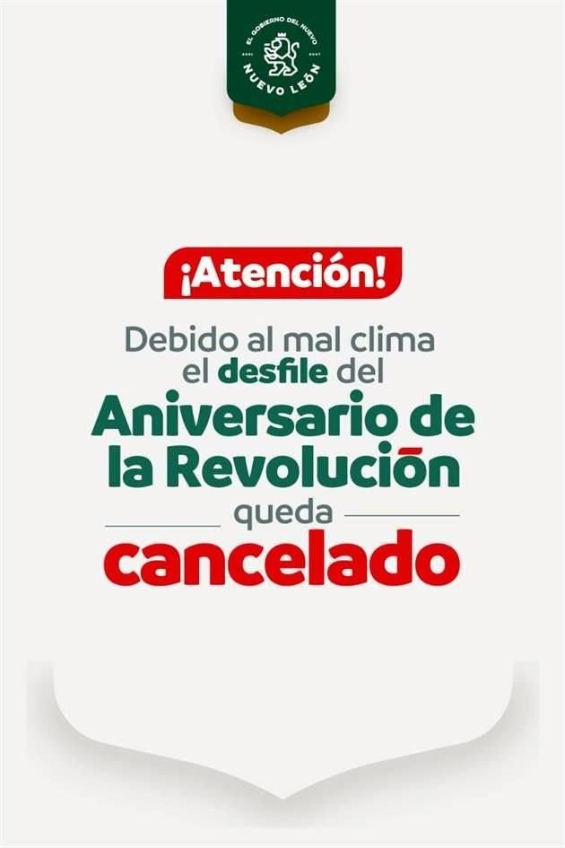 De acuerdo con Protección Civil estatal, se espera para el domingo una temperatura mínima de 5 grados, pero la lluvia provocará que la sensación térmica sea menor.