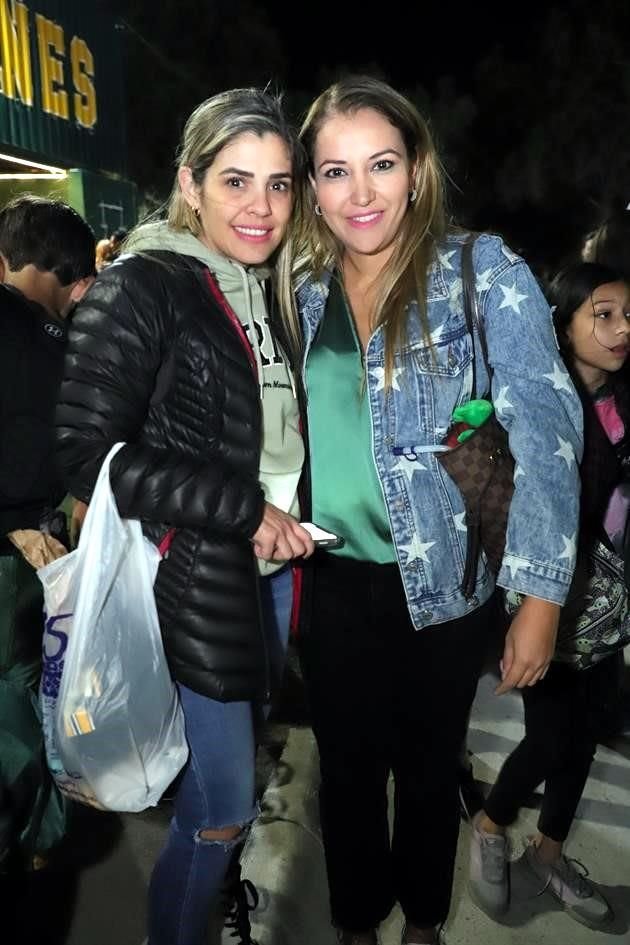 Erika de la Garza y Marisol García
