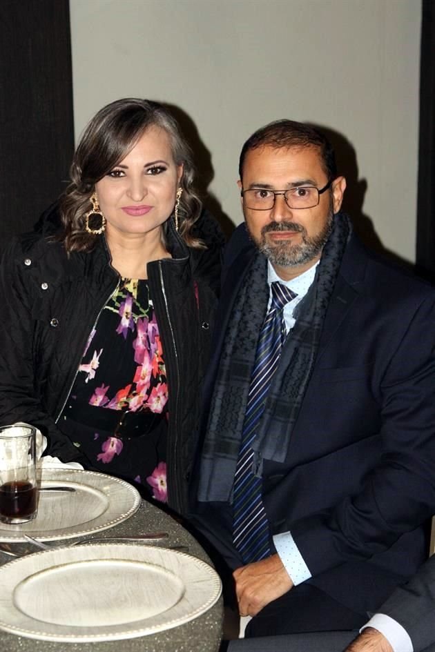 Miriam González y Armando Treviño