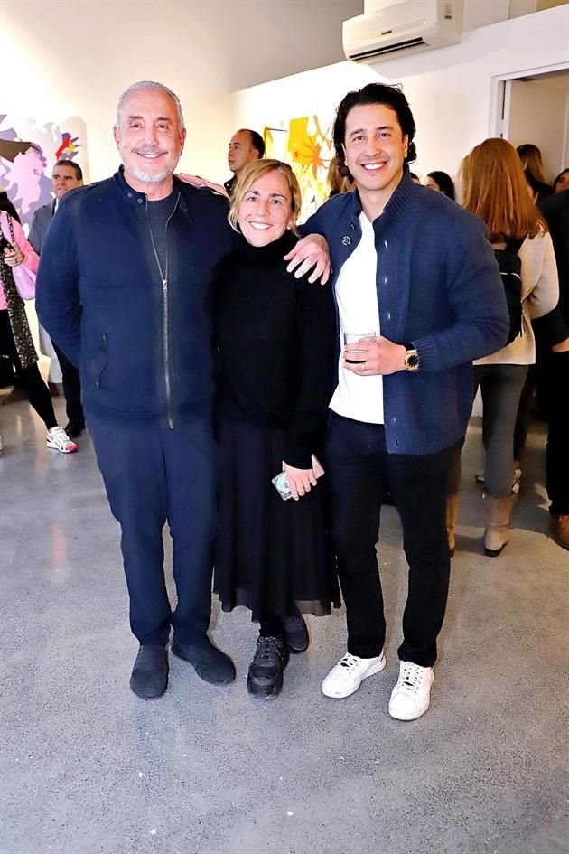 Guillermo Pérez Salinas, Anllélica Pérez Salinas y Juan Pablo Pérez Salinas