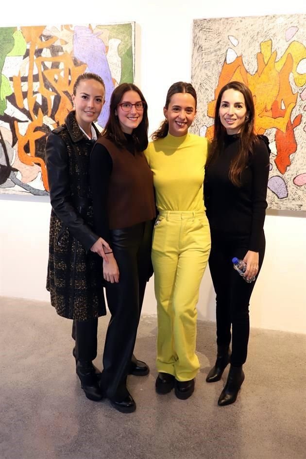 Alexa Garza, Eugenia Villarreal, Alexia González y Paulina Garza