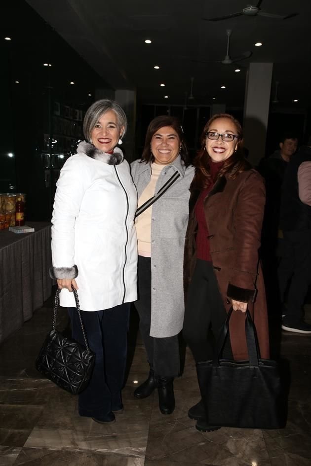 Esperanza Garza Salgado, Cecilia Reza y Lula Arias