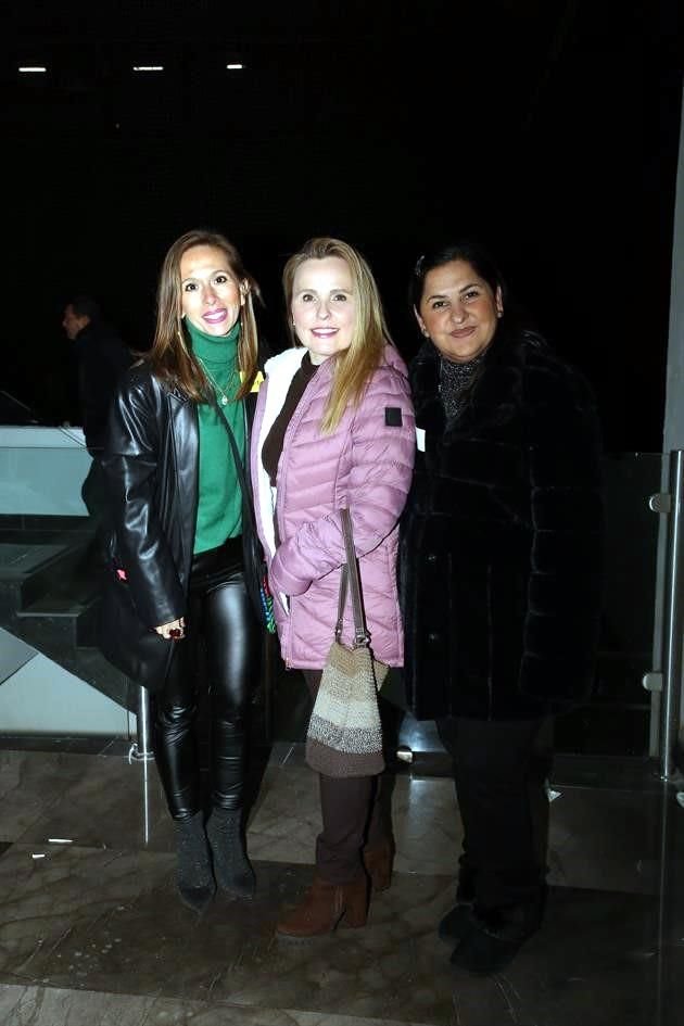 Claudia Valdés, Blanca Guerra y Paty Morales