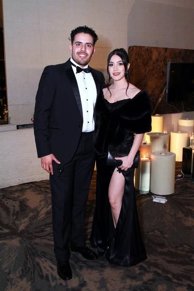 Guillermo Alvarado y Pamela García