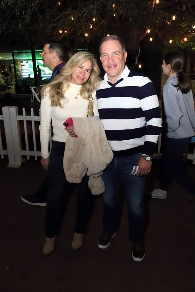 Maru Martínez y Javier Kalifa