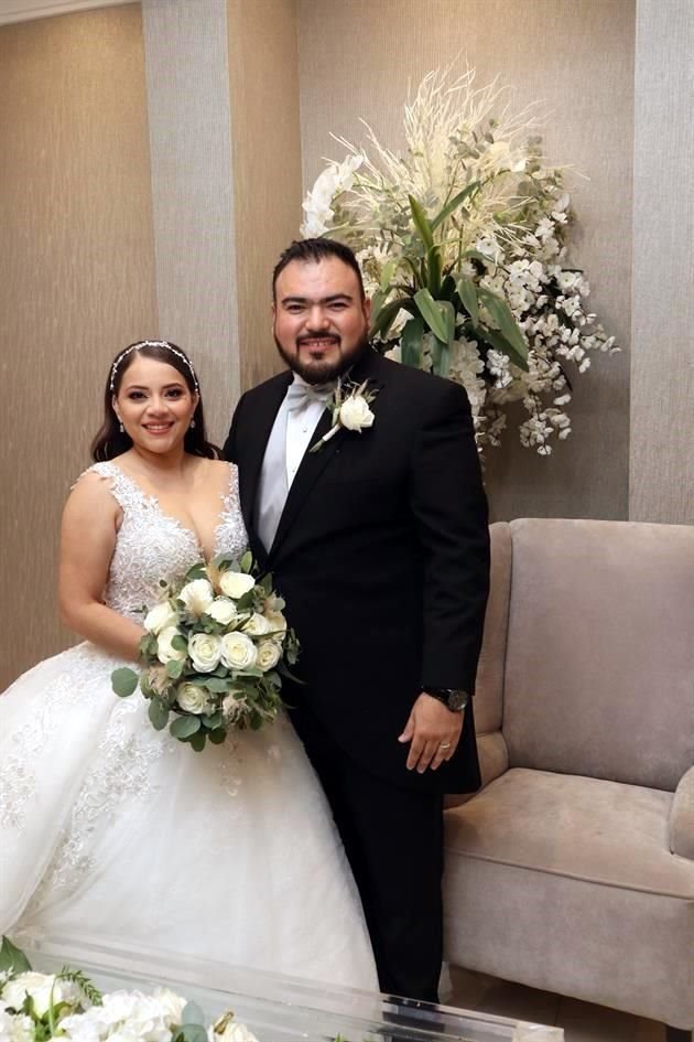 Hiram Rodríguez y Nancy Liñán