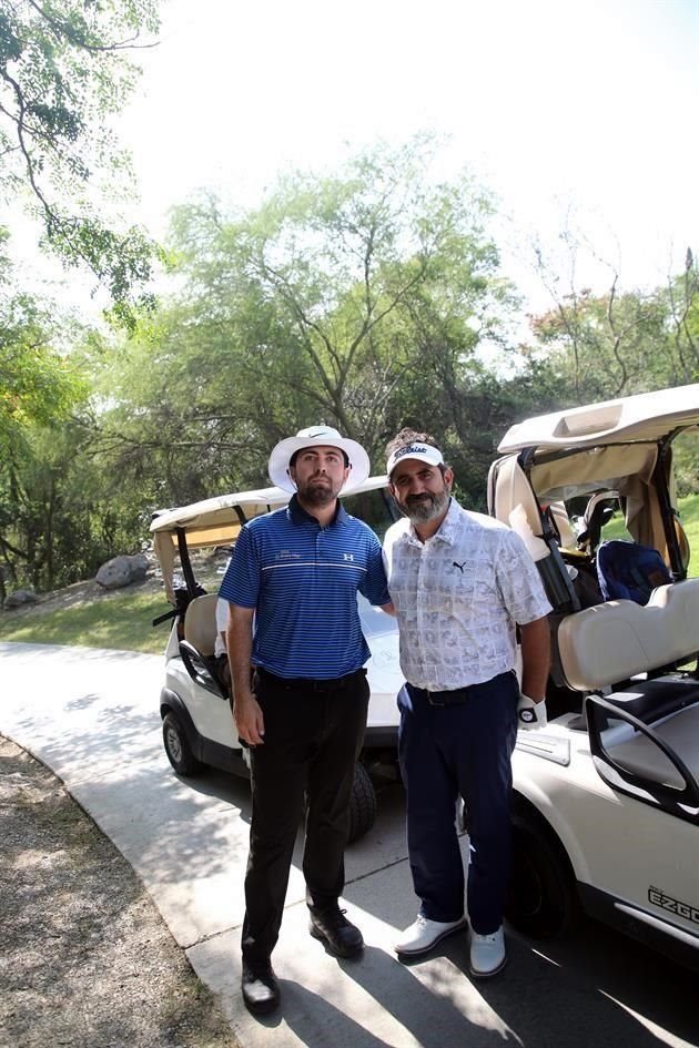 Emilio Siwady y Luis Garza