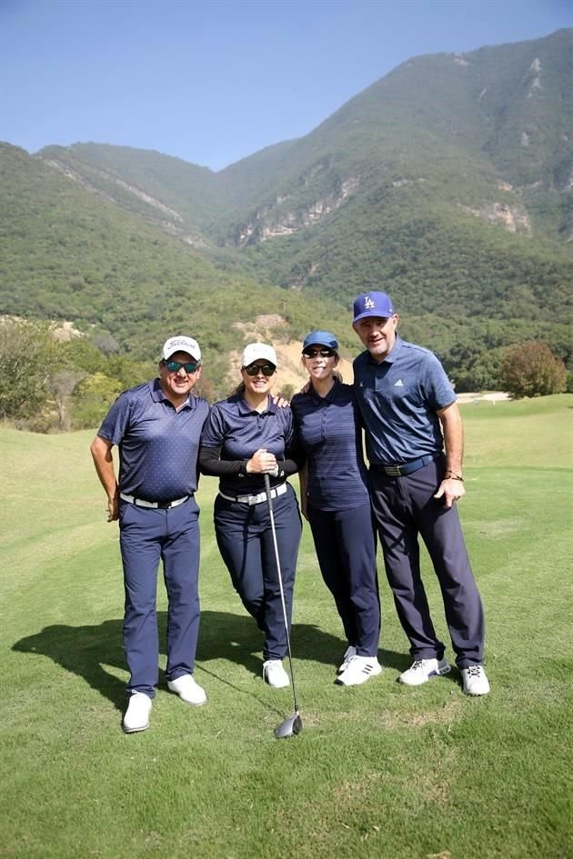 Carlos Castañeda, Magaly Garza, Ana Cecilia Ibarra y Andrés Guerra