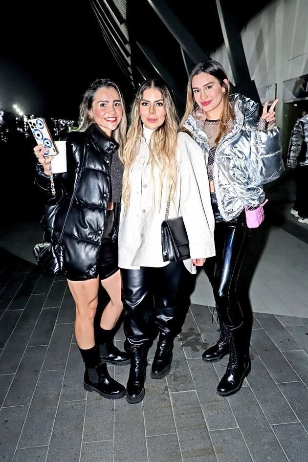 Rocío Ramírez, Andrea Rivera y Karen Alcaraz