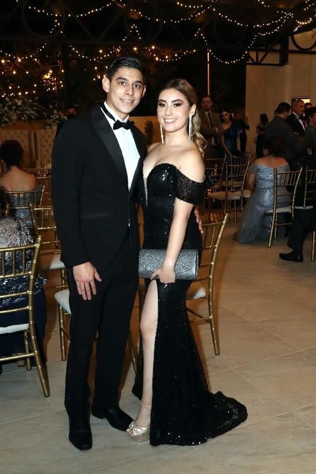 Hugo Garza y Daniela Rocha