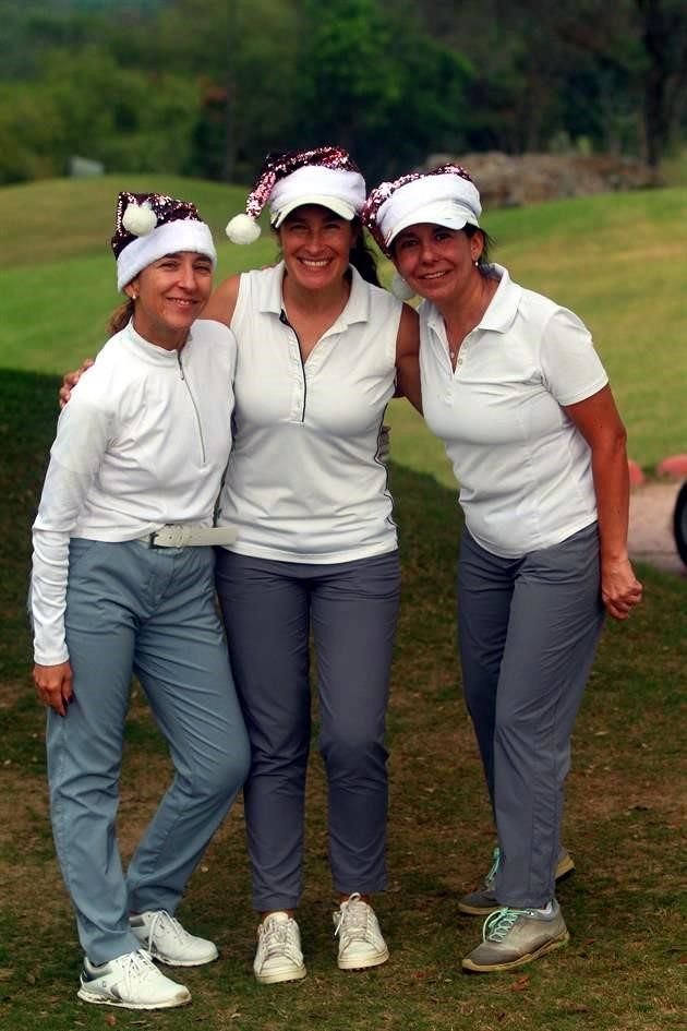 Rocío Guajardo de Azcárraga, Ana Cecilia Lozano de González y Fuensanta Nieto