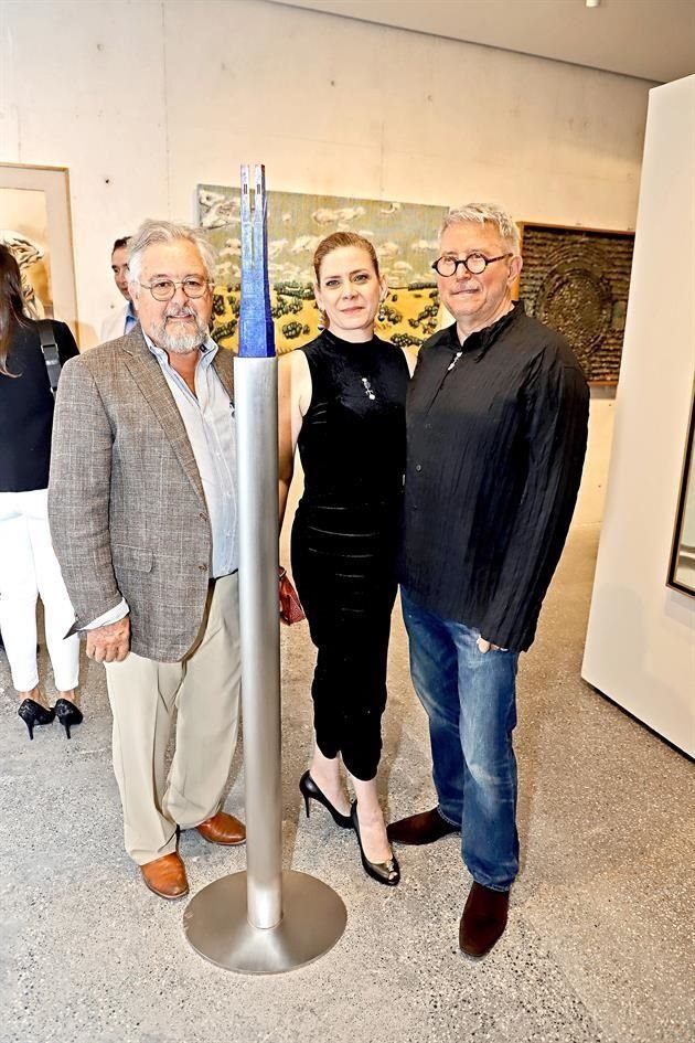 Alfonso Barragán Treviño, Denisse Dibildox y Alberto Vargas