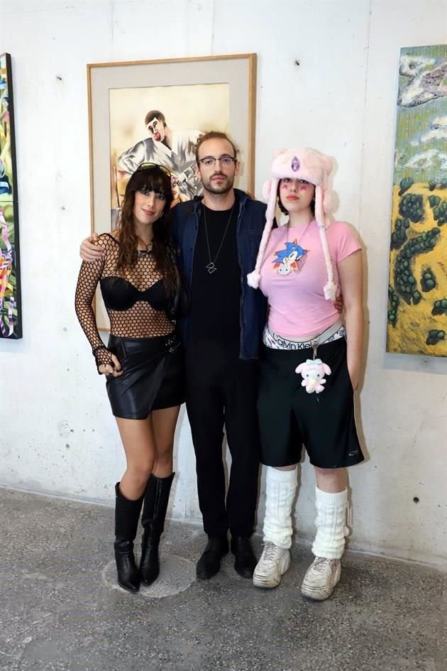 Daniela Sillas, Nacho Landa Zorrilla y Fernanda de la Garza