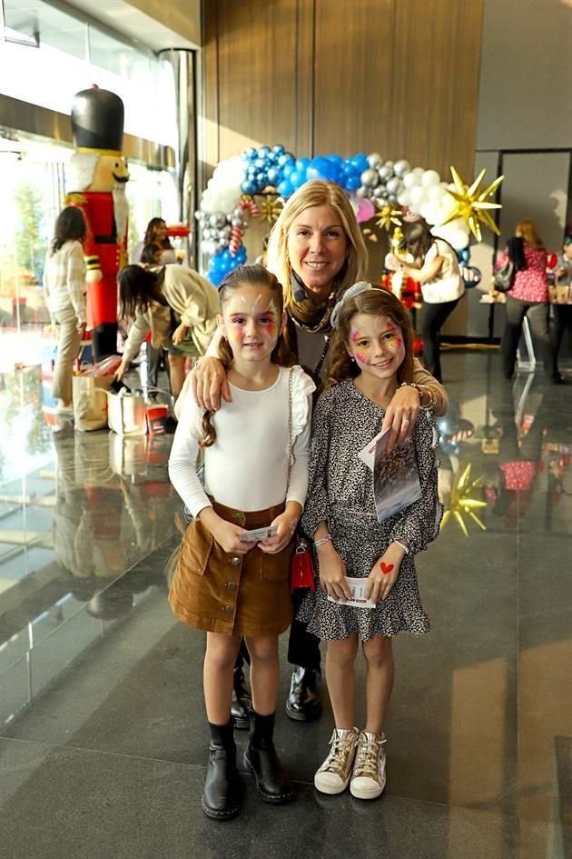Julia Rivero Torres, Alana Hauser y María Eugenia García