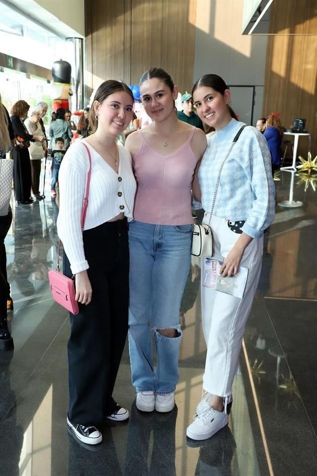 Ivanna Ortega, Valeria Jasso y Renata Ortega
