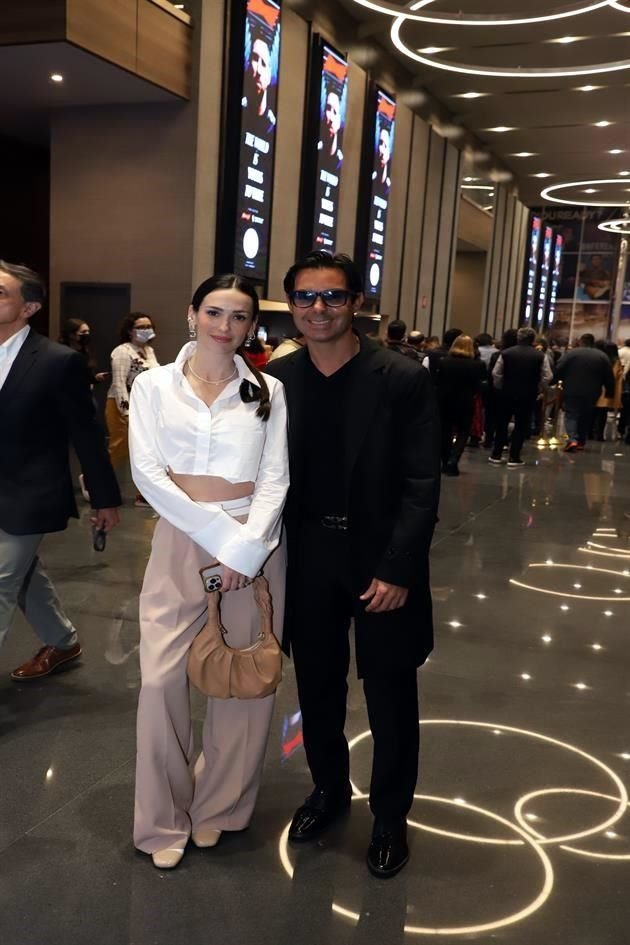 Charito Ruiz y Ernesto D´Alessio