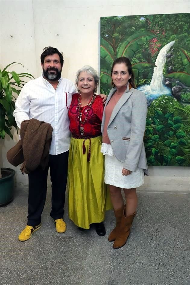Isaac Sepúlveda, Soledad Tafolla y Sofía Landa