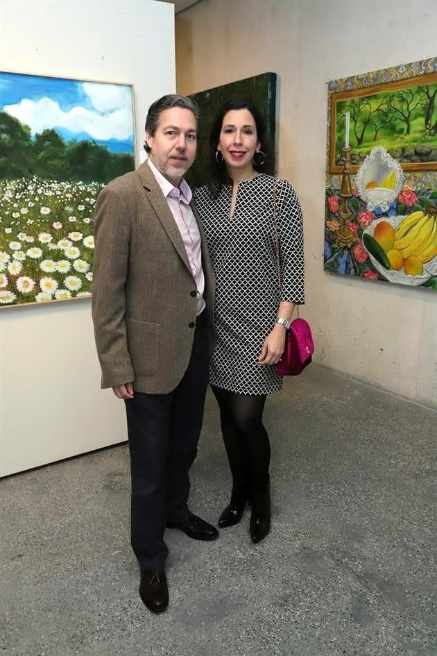 David Pérez Maldonado y Paty Guzman de Pérez Maldonado