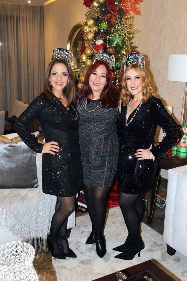 Lily Doria, Marla García y Belinda Treviño