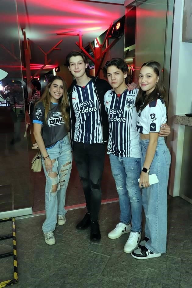 Ana Sofía Hernández, Fernando Pérez, Guillermo Villasana y Roberta García