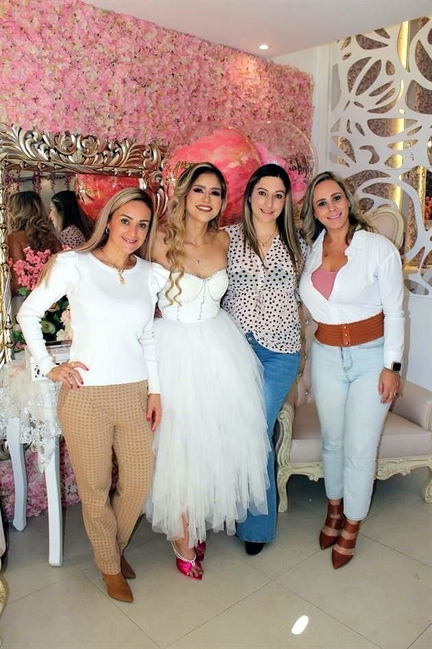 Berenice Barajas, Any Galindo, Ivonne Rodríguez y Ericka Montemayor