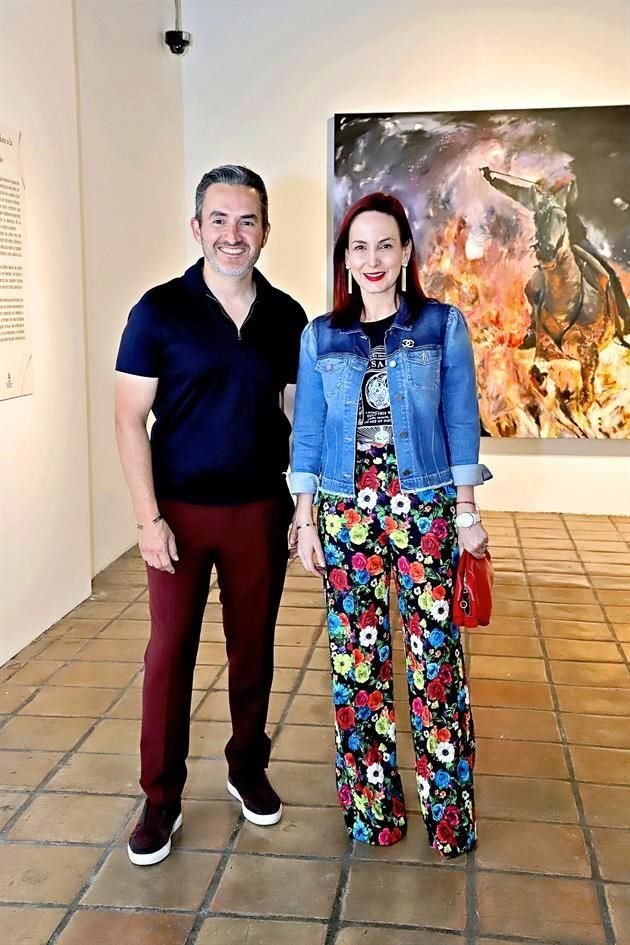 Luis Guajardo y Mónica García de Moyeda